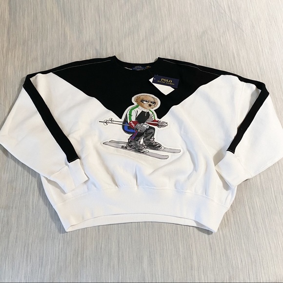 Polo Ralph Lauren Ski Bear Crewneck Sweatshirt - Picture 3 of 14